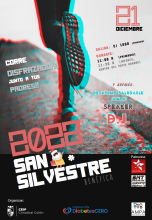 Cartel San Silvestre 2022 (Santiago Escribano)